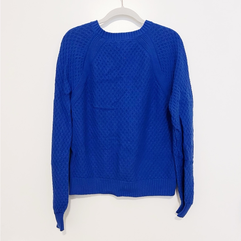 LOFT Textured Crewneck Sweater - Picture 4 of 4